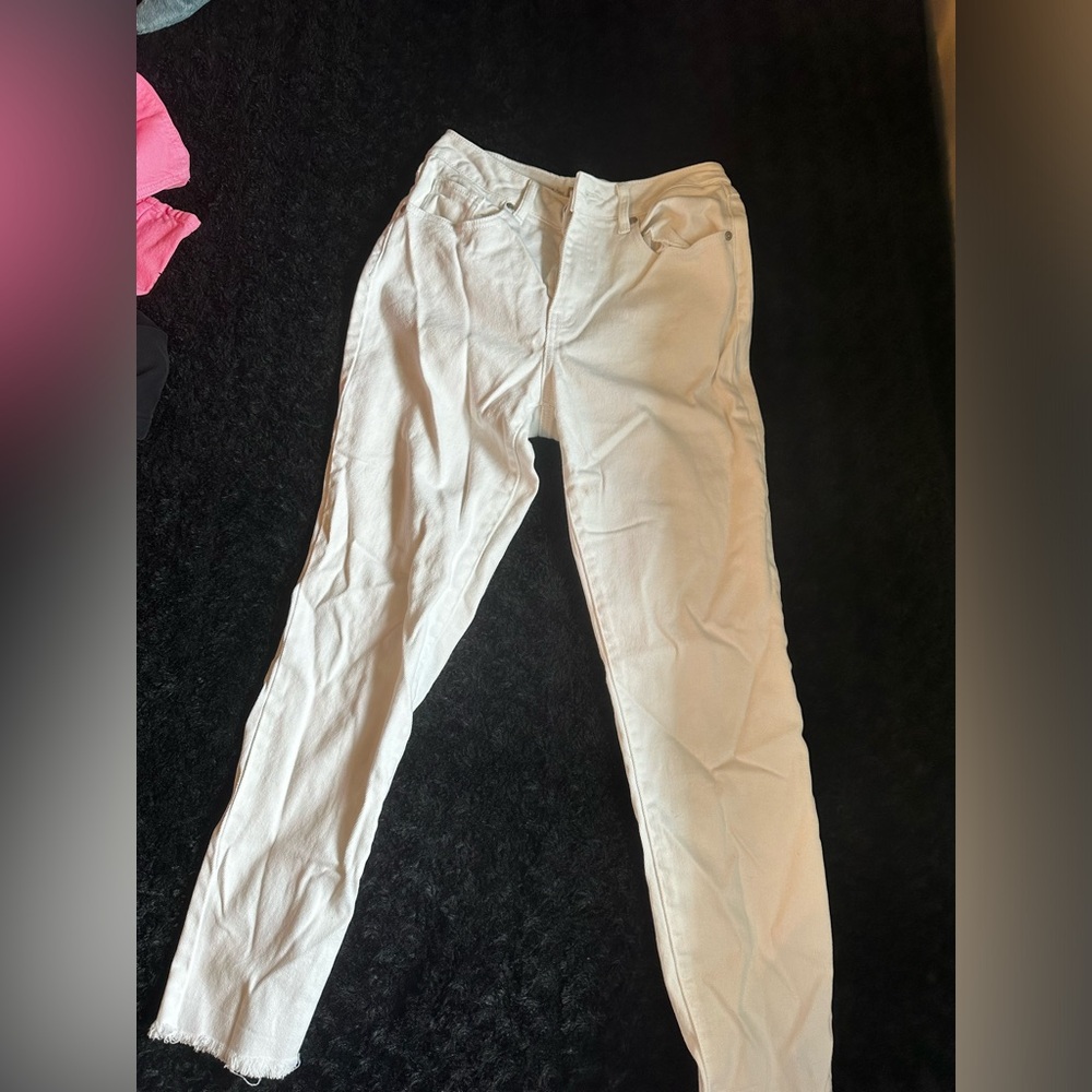 White jeans